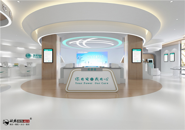 銀川電信營業(yè)廳展廳設(shè)計(jì)案例_銀川展廳設(shè)計(jì)裝修公司_nxjdhl