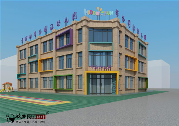 銀川華谷幼兒園裝修設(shè)計案例_nxjdhl_銀川幼兒園裝修公司
