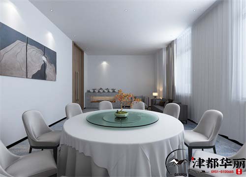 銀川區(qū)黨校餐廳設計方案鑒賞|銀川黨校餐廳設計裝修公司