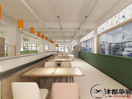 銀川城投智慧市場餐廳設(shè)計方案鑒賞|銀川餐廳設(shè)計裝修公司推薦