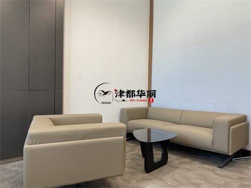 銀川辦公樓裝修設計項目|津都華麗設計