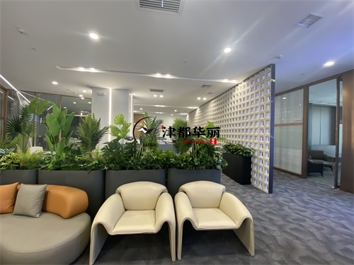 銀川辦公樓裝修設計項目|津都華麗設計