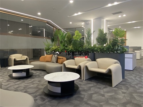 銀川辦公樓裝修設計項目|津都華麗設計