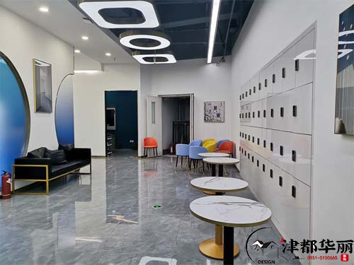 銀川美業(yè)中心裝修設(shè)計項目|津都華麗設(shè)計