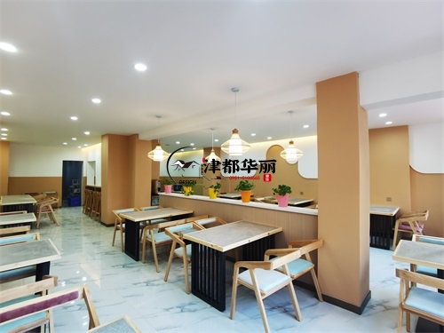 銀川餐廳裝修設(shè)計項目|津都華麗設(shè)計