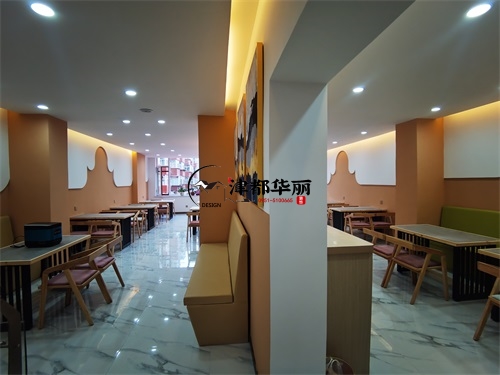 銀川餐廳裝修設(shè)計項目|津都華麗設(shè)計