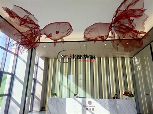 銀川售樓部大廳裝修設(shè)計(jì)項(xiàng)目|津都華麗設(shè)計(jì)
