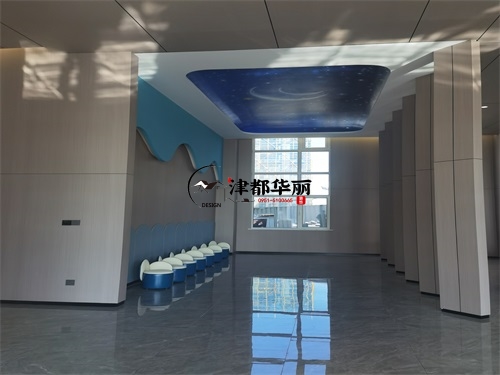 銀川售樓部大廳裝修設(shè)計(jì)項(xiàng)目|津都華麗設(shè)計(jì)