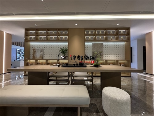 銀川售樓部展廳裝修設(shè)計項目|津都華麗設(shè)計