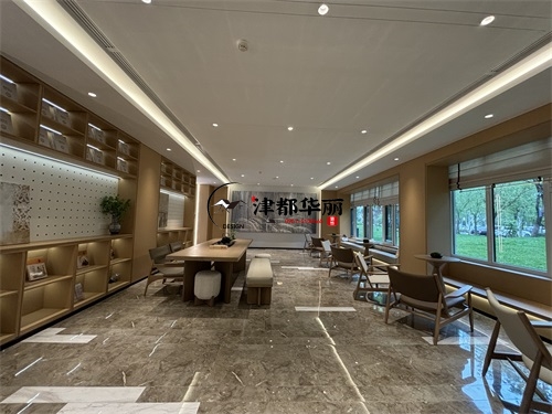 銀川售樓部展廳裝修設(shè)計項目|津都華麗設(shè)計